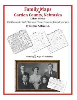 Paperback Family Maps of Garden County, Nebraska Book