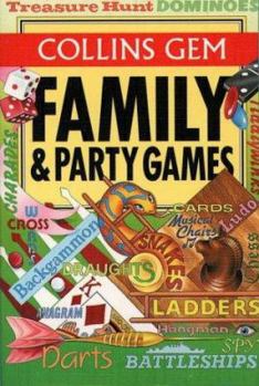 Paperback Family & Party Games (Collins Gem) Book