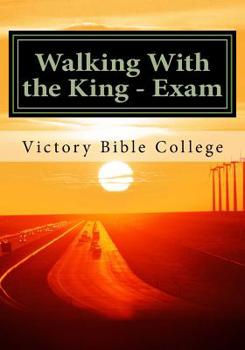 Paperback Walking With the King - Exam Book