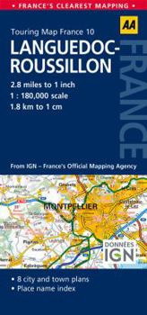 Map Road Map Languedoc-Roussillon Book