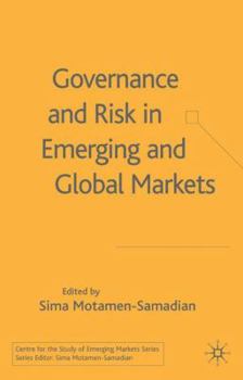 Hardcover Governance and Risk in Emerging and Global Markets Book