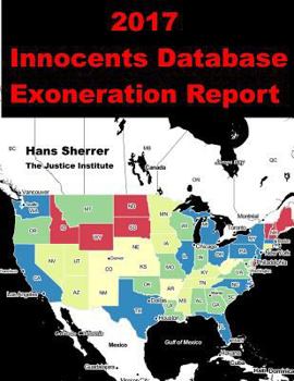 Paperback 2017 Innocents Database Exoneration Report Book
