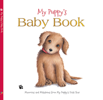 Hardcover My Puppy's Baby Book