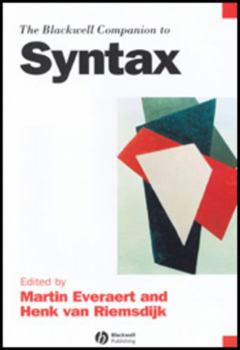 Hardcover The Blackwell Companion to Syntax, Volumes 1 - 5 Set Book