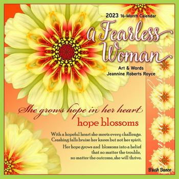 Calendar A Fearless Woman 2023 Square Brush Dance Book