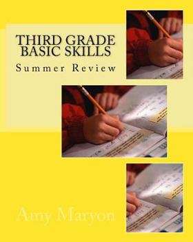 Paperback Summer review of Third Grade Basic skills Book
