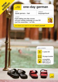 Audio CD Teach Yourself One-Day German [With 16-Page Booklet] Book