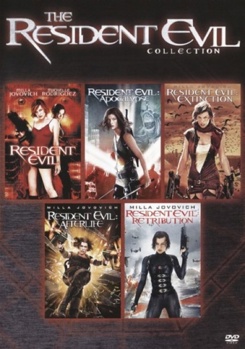 DVD Resident Evil / Resident Evil: Afterlife / Resident Evil: Apocalypse Book