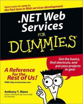 Paperback .Net Web Services for Dummies Book