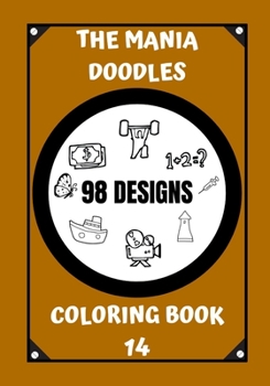 Coloring Book: The Mania Doodles