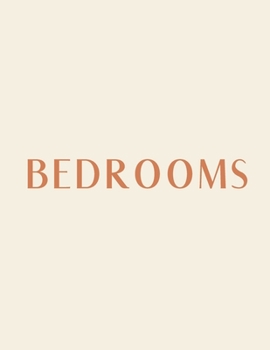 Paperback Bedrooms: A Decorative Book │ Perfect for Stacking on Coffee Tables & Bookshelves │ Customized Interior Design & Hom Book