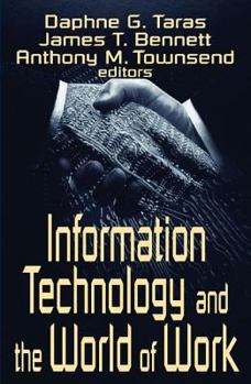 Paperback Information Technology and the World of Work Book