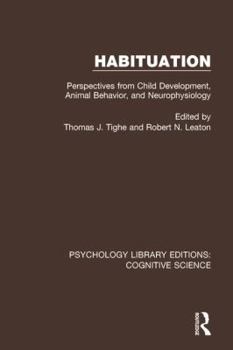 Paperback Habituation: Perspectives from Child Development, Animal Behavior, and Neurophysiology Book