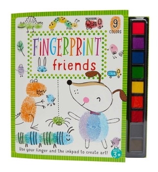 Hardcover Fingerprint Friends Book