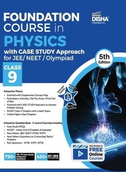 Paperback Foundation Course in Physics with Case Study Approach for JEE/ NEET/ Olympiad Class 9 - 5th Edition Book