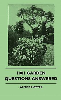 Hardcover 1001 Garden Questions Answered Book