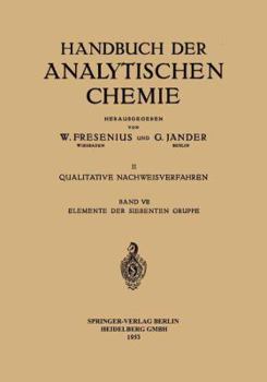 Paperback Elemente Der Siebenten Gruppe: Fluor - Chlor - Brom - Jod - Mangan - Technetium - Rhenium [German] Book