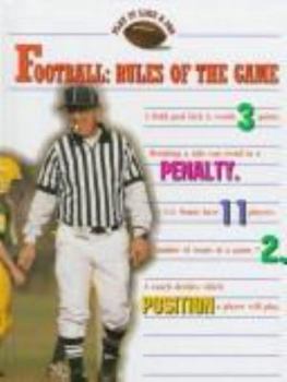 Library Binding Football--Rules of the Game Book