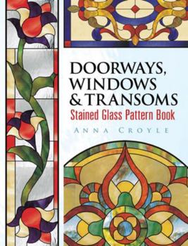 Paperback Doorways, Windows & Transoms Stained Glass Pattern Book