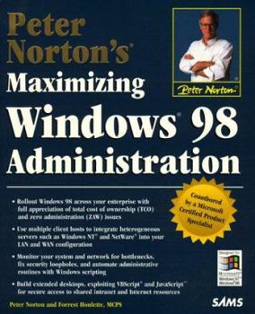 Paperback Peter Norton's Maximizing Windows 98 Book