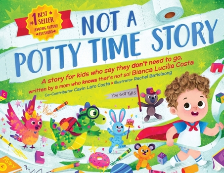 Paperback Not A Potty Time Story Book