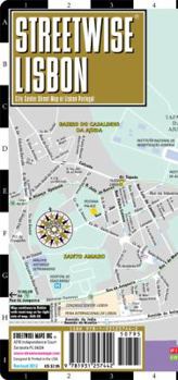 Streetwise Lisbon Map - Laminated City Center Street Map of Lisbon, Portugal (Streetwise (Streetwise Maps))