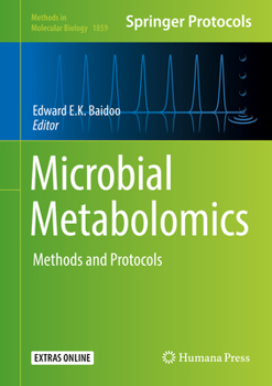 Hardcover Microbial Metabolomics: Methods and Protocols Book