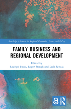 Hardcover Family Business and Regional Development Book