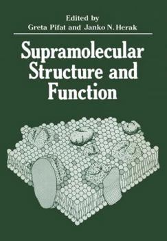 Hardcover Supramolecular Structure and Function Book