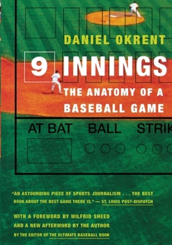 Paperback Nine Innings: The Anatomy of a Baseball Game Book