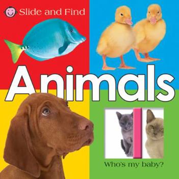 Slide and Find - Animals - Book  of the Slide and Find