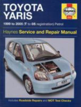 Hardcover Toyota Yaris 1999 to 2005 (T to 05 Registration) Petrol. Book