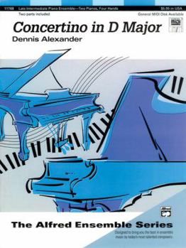 Paperback Concertino in D Major: Sheet (The Alfred Ensemble Series) Book
