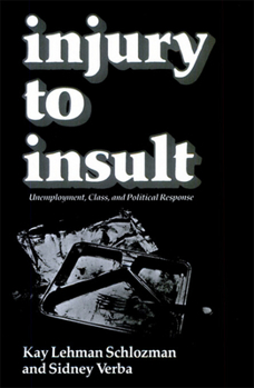 Paperback Injury to Insult: Unemployment, Class, and Political Response Book