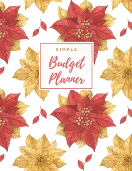 Simple Budget Planner: 12 Month Budget Planner Money Saving Challenge Monthly Bill Tracker Simple Budget Tracker Expense Tracker Happy Planner Notebook Monthly Money Goals Tracker