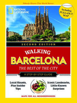 Paperback National Geographic Walking Barcelona, 2nd Edition Book