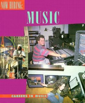 Hardcover Music: Careers in Music (Now Hiring) Book