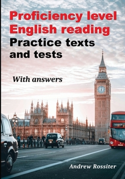 Paperback Proficiency level English Reading - Practice texts and tests Book