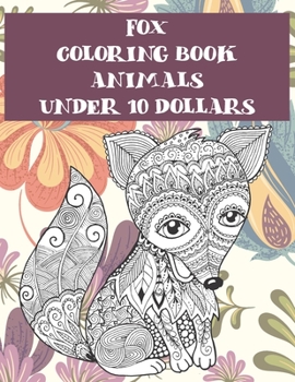 Paperback Animals Coloring Book - Under 10 Dollars - Fox Book