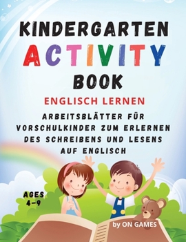 Paperback Kindergarten Activity Book - Eglish Version [German] Book