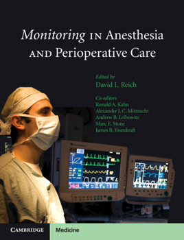 Hardcover Monitoring in Anesthesia and Perioperative Care Book