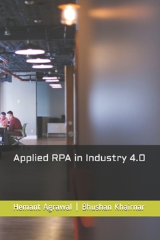 Paperback Applied RPA in Industry 4.0 Book