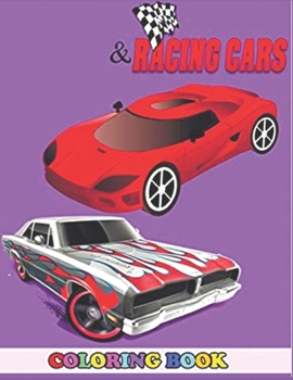 Paperback Racing Cars Coloring Book