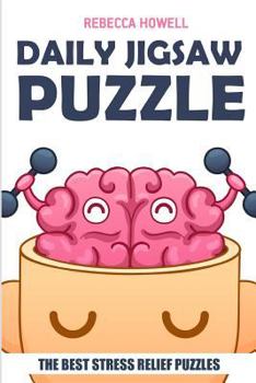 Paperback Daily Jigsaw Puzzle: Argyle Sudoku Puzzles - The Best Stress Relief Puzzles [Large Print] Book