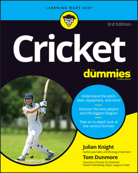 Paperback Cricket for Dummies Book