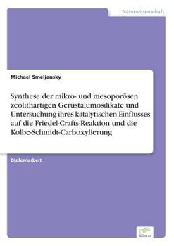 Paperback Synthese der mikro- und mesoporösen zeolithartigen Gerüstalumosilikate und Untersuchung ihres katalytischen Einflusses auf die Friedel-Crafts-Reaktion [German] Book