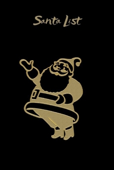 Santa List: Merry Christmas shopping list, notebook, journal and planner. Xmas holiday gift organizer for kids, mum, teens, dad and girls