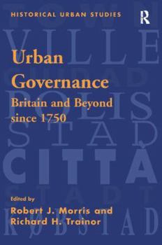 Paperback Urban Governance: Britain and Beyond Since 1750 Book
