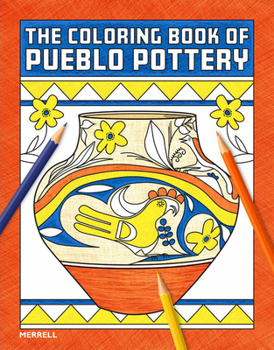 Paperback The Coloring Book of Pueblo Pottery Book