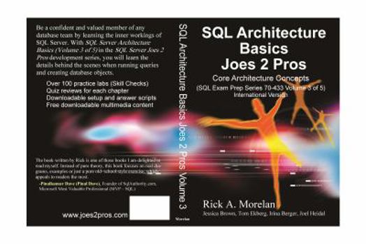 Paperback SQL 2008 Architecture Basics Joes 2 Pros Volume 3 Book